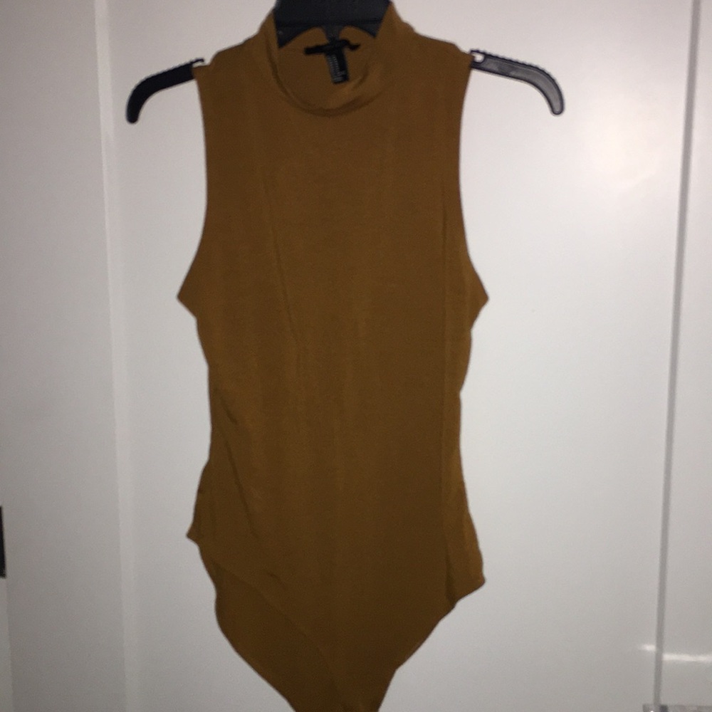 Mustard F21 bodysuit!